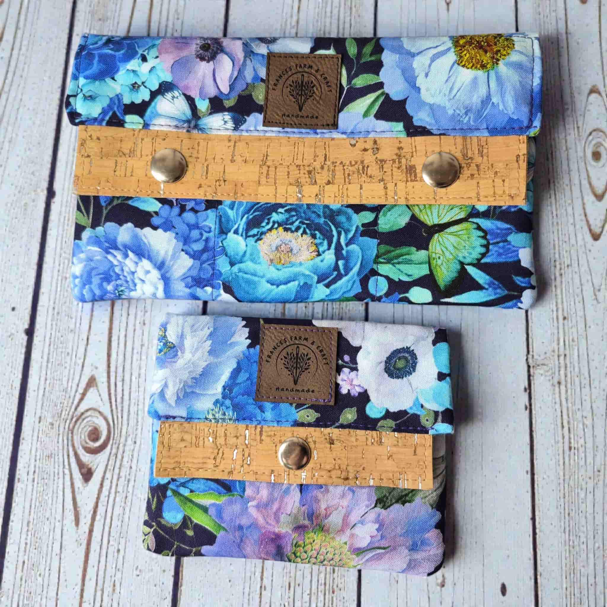Midnight Garden - Wallet for Women (Small & Regular Size)
