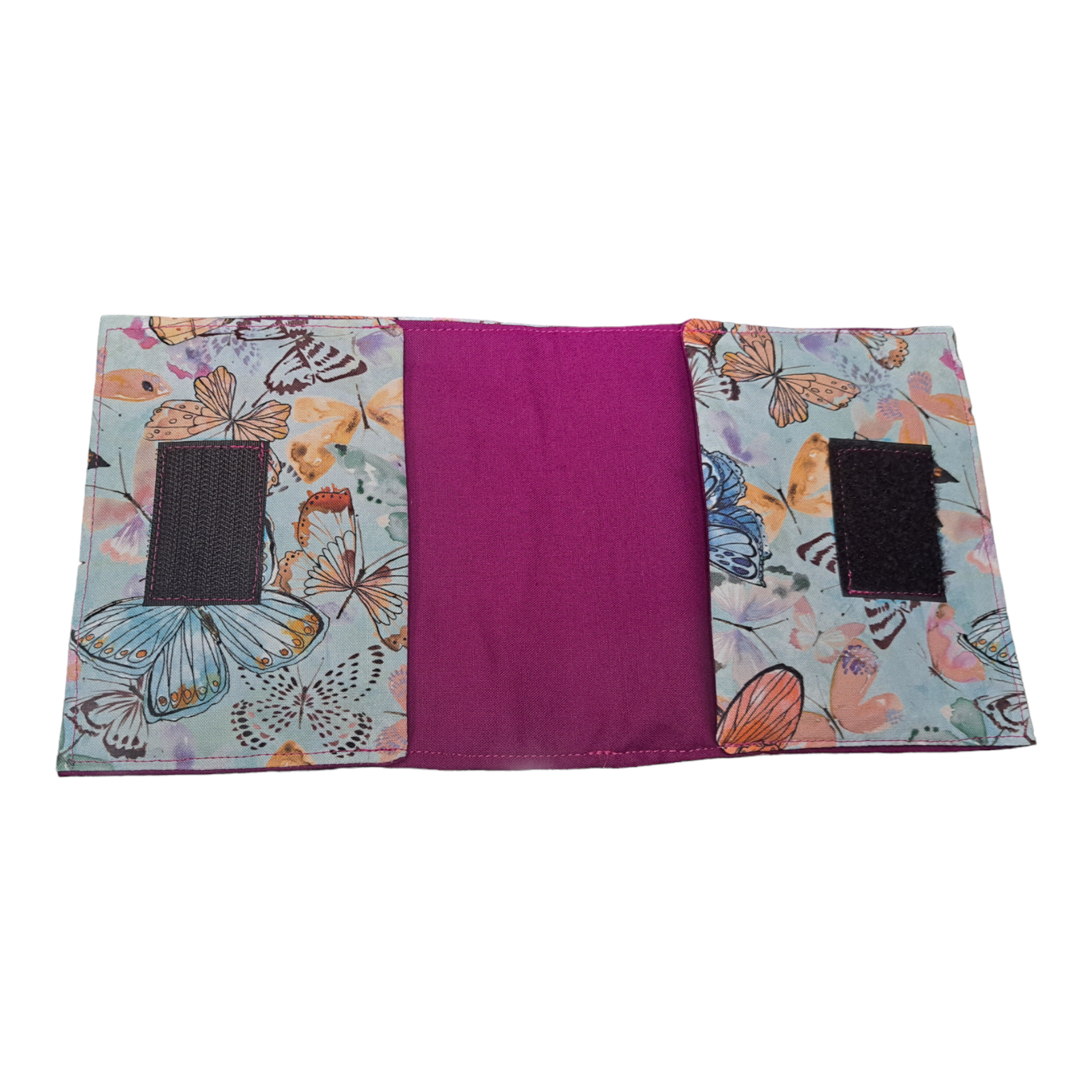 Tampon Pouch - Butterfly - silver makeup bag, dog bandana, handmade pot holders, Scrunchies, pink makeup bag, Sachet, green cosmetic bag, make up bag green - Frances Farm & Craft, LLC