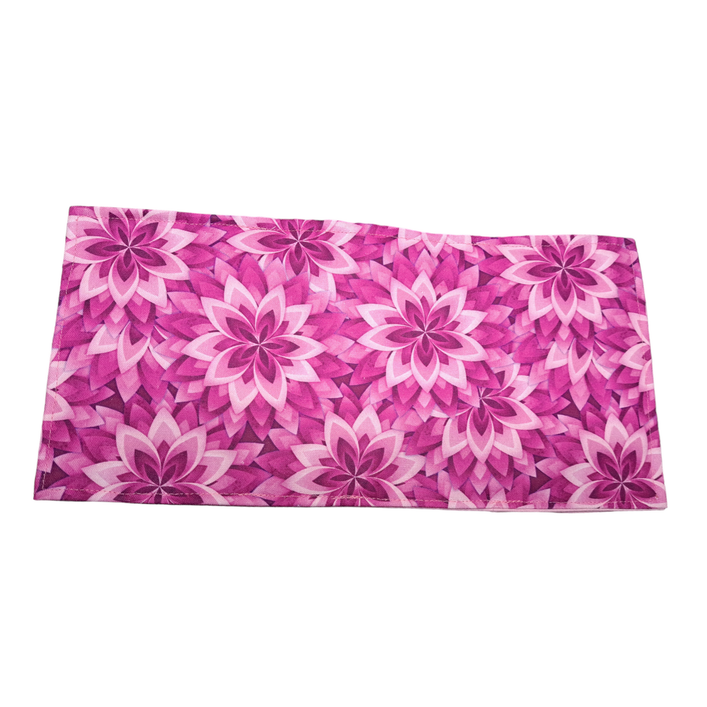 Tampon Pouch - Berry Flowers - silver makeup bag, dog bandana, handmade pot holders, Scrunchies, pink makeup bag, Sachet, green cosmetic bag, make up bag green - Frances Farm & Craft, LLC