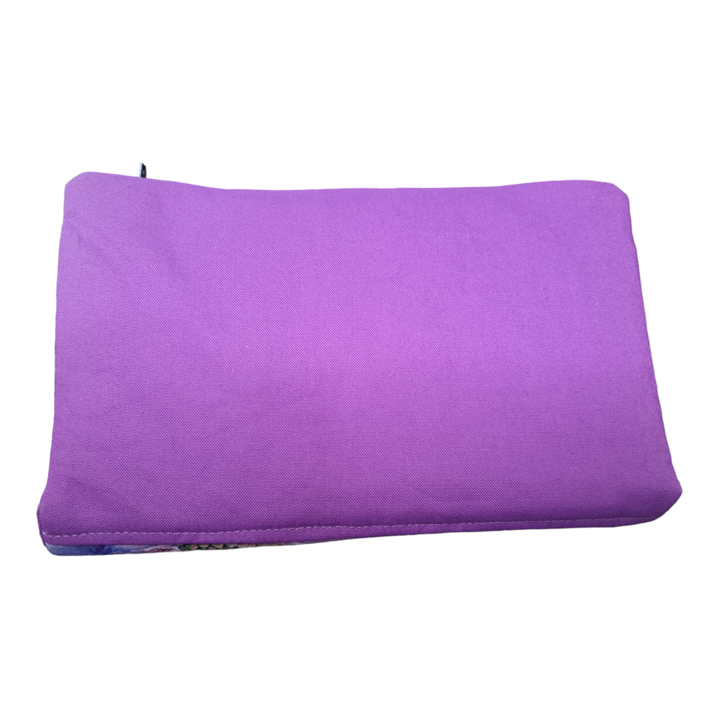 Floral Plum - Women's Wallet/ Clutch/ Purse - silver makeup bag, dog bandana, handmade pot holders, Scrunchies, pink makeup bag, Sachet, green cosmetic bag, make up bag green - Frances Farm & Craft, LLC