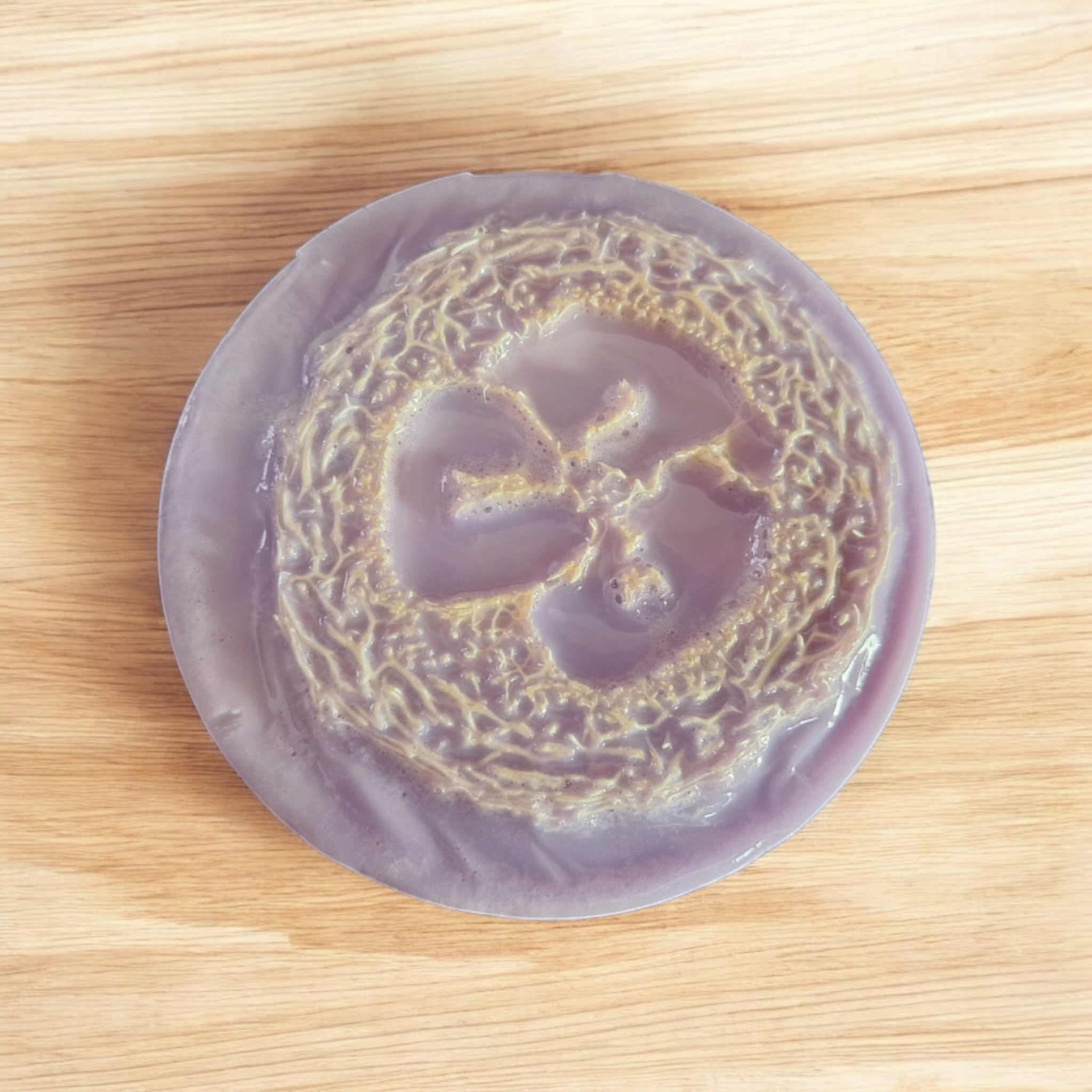 2 Goat Milk Loofah Soaps - Black Raspberry & Vanilla - silver makeup bag, dog bandana, handmade pot holders, Scrunchies, pink makeup bag, Sachet, green cosmetic bag, make up bag green - Frances Farm & Craft, LLC