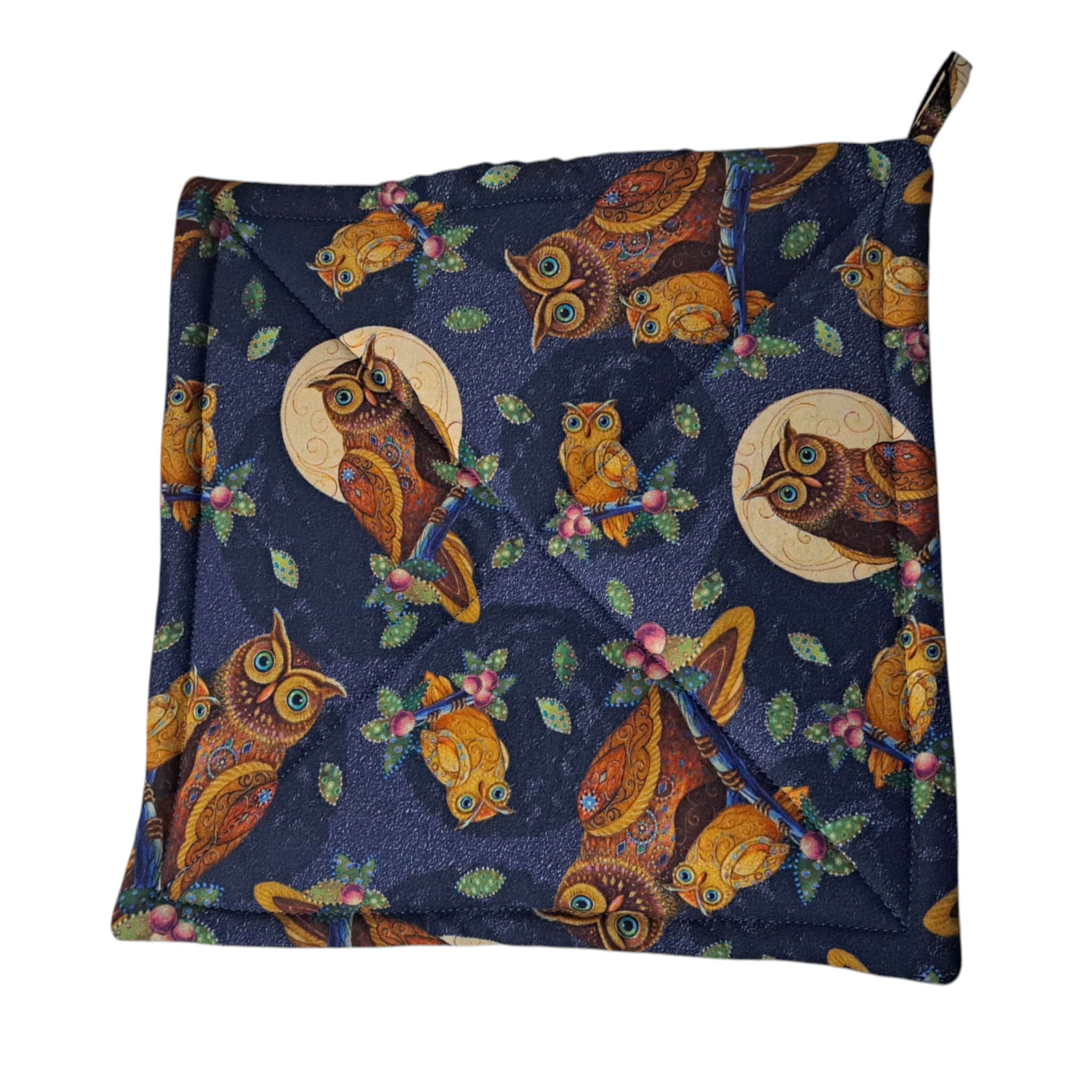 Midnight Owls - Pot Holders (Set of 2)