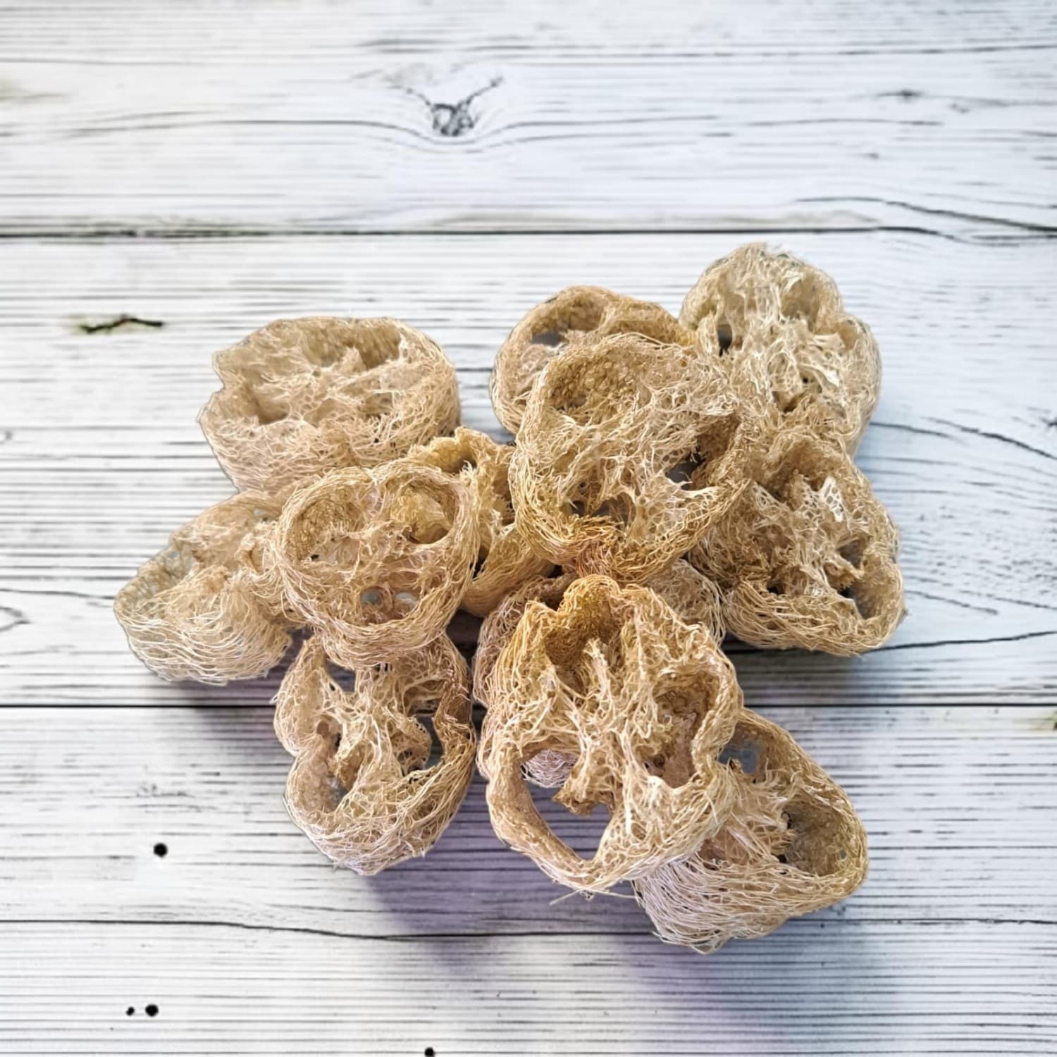 Natural Loofah for Soap, Scrubs & DIY Projects