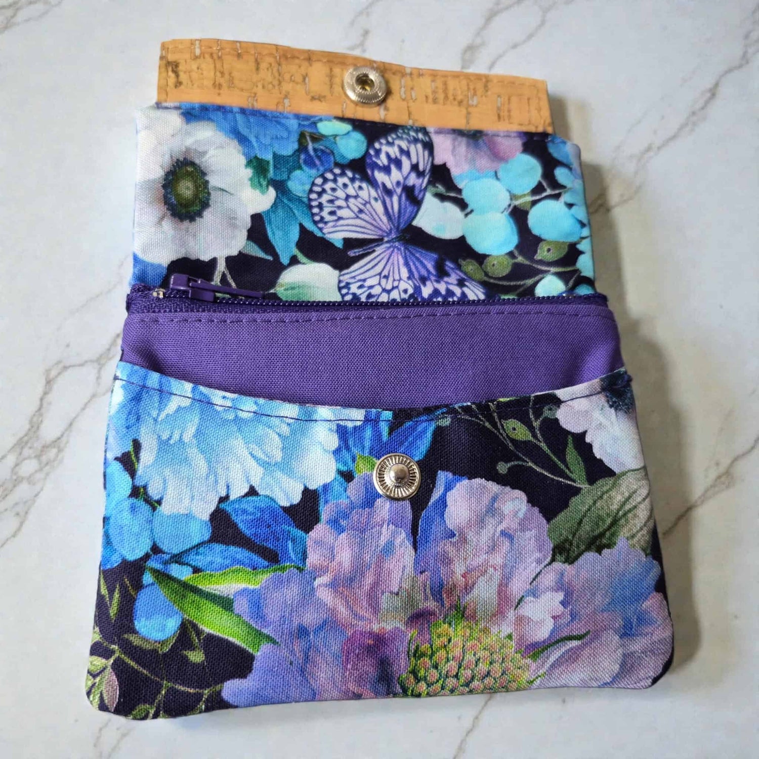 Midnight Garden - Wallet for Women (Small &amp; Regular Size)