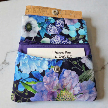 Midnight Garden - Wallet for Women (Small &amp; Regular Size)