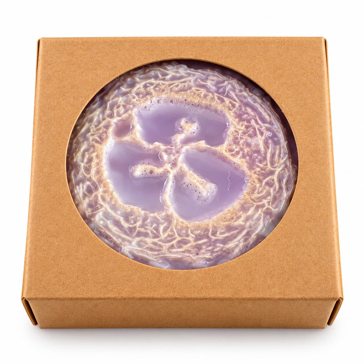 2 Goat Milk Loofah Soaps - Black Raspberry &amp; Vanilla