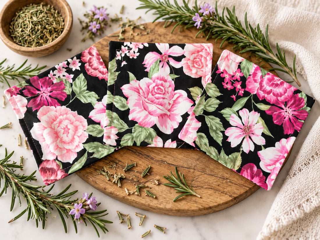 Handmade Rosemary Sachets – Set of 3