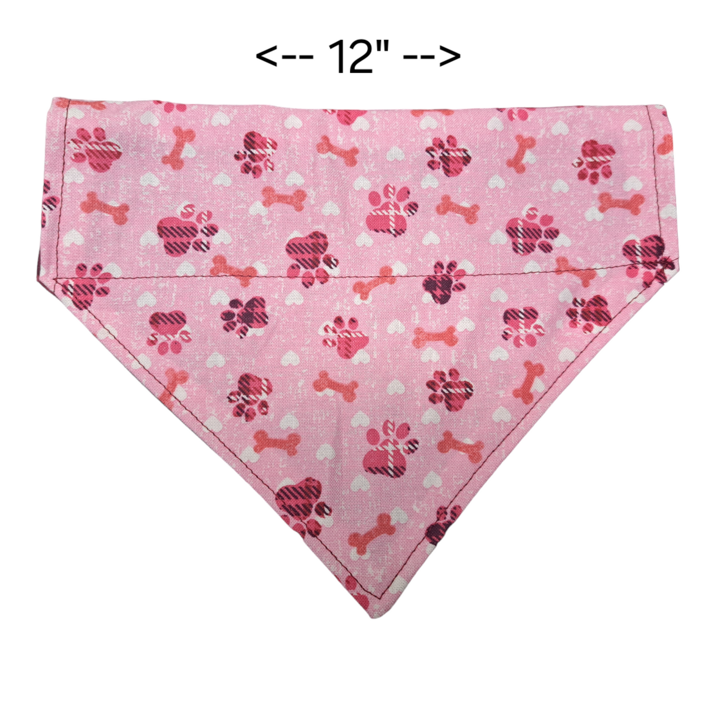 Batik Paws - Dog Bandanas (Different Sizes) - silver makeup bag, dog bandana, handmade pot holders, Scrunchies, pink makeup bag, Sachet, green cosmetic bag, make up bag green - Frances Farm & Craft, LLC