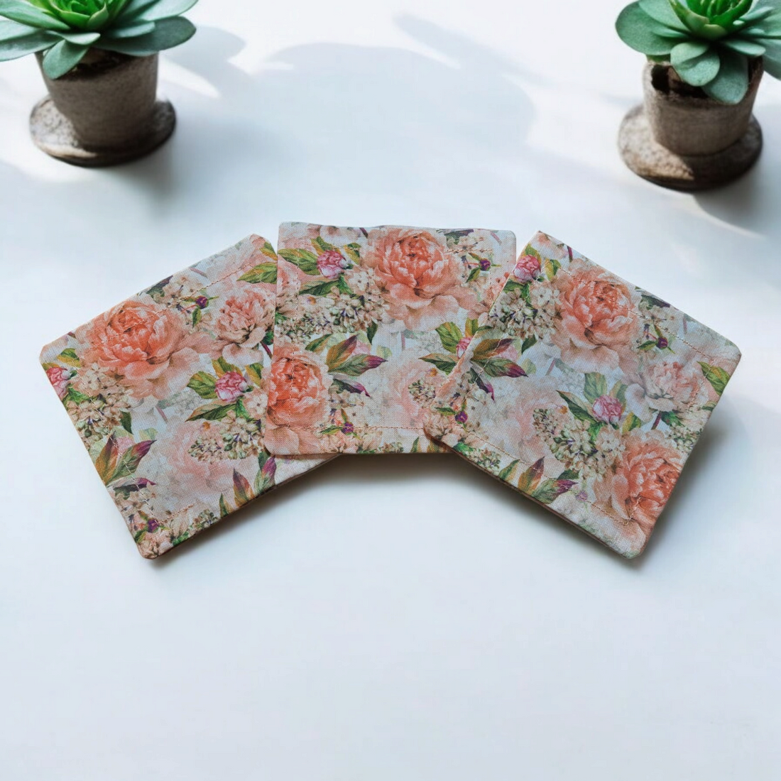 Hancrafted Organic Rosemary Sachets - Pink Roses (Set of 3) - silver makeup bag, handmade pot holders, natural body lotion, loofah goat milk soap, cosmetic bag, handmade bags, purse - Frances Farm &amp; Craft, LLC