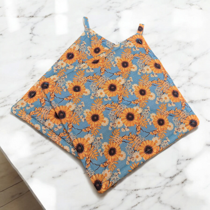 Fall Sunflowers - Pot Holders (Set of 2)