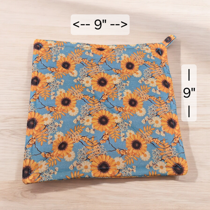 Fall Sunflowers - Pot Holders (Set of 2)