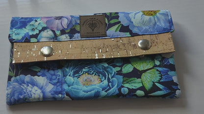 Midnight Garden - Wallet for Women (Small & Regular Size)