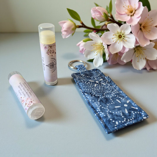 Nourishing Lip Balms/ Chapsticks + Keychain