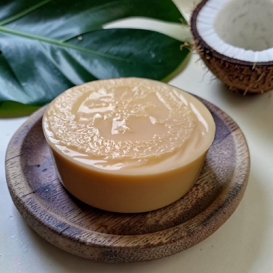 2 Goat Milk Loofah Soaps - Mango &amp; Coconut