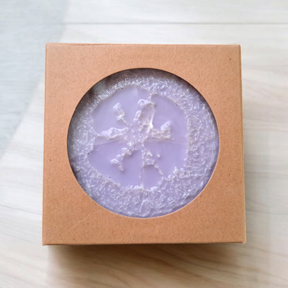 2 Goat Milk Loofah Soaps - Lavender
