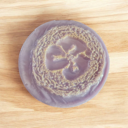 2 Goat Milk Loofah Soaps - Black Raspberry &amp; Vanilla