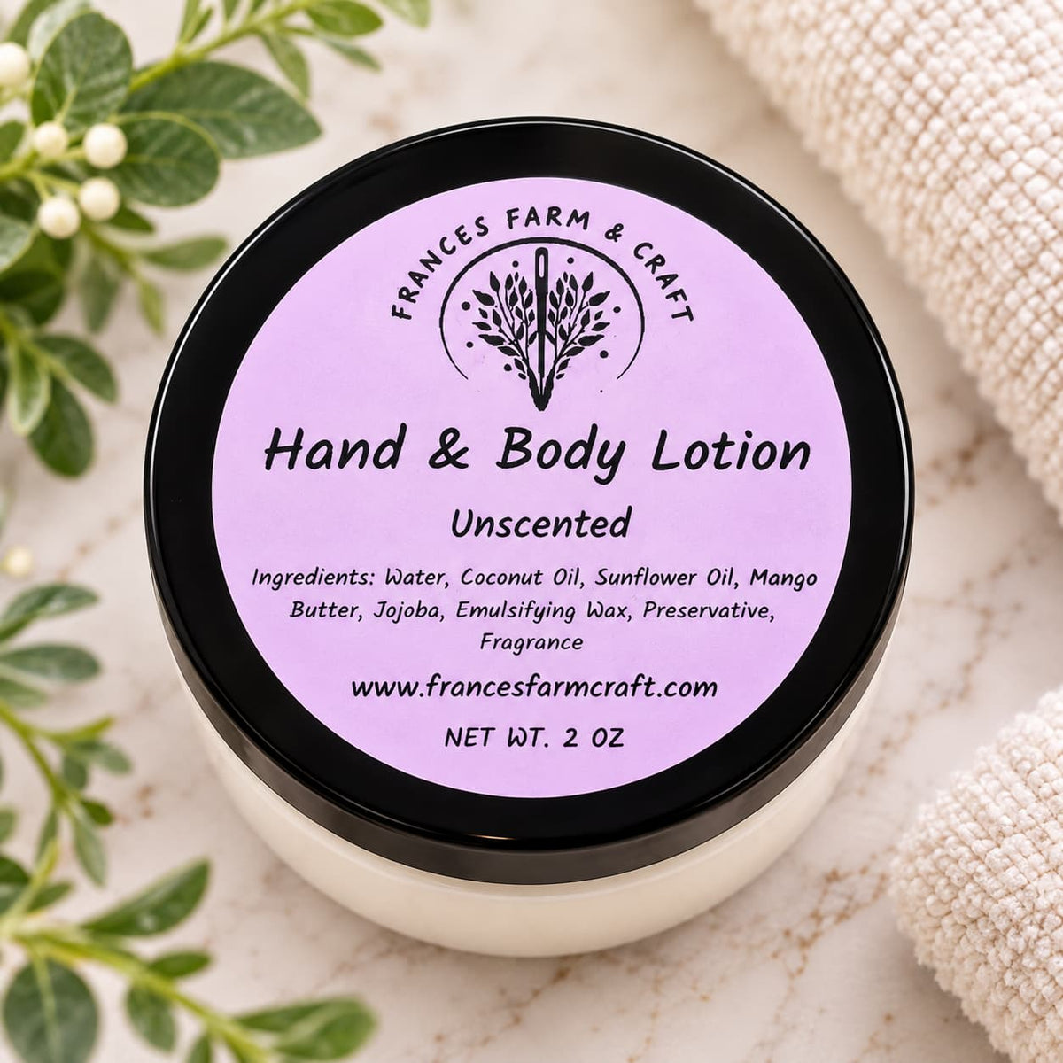 Hand &amp; Body Lotion - 2oz &amp; 4oz | 3 Scent Options