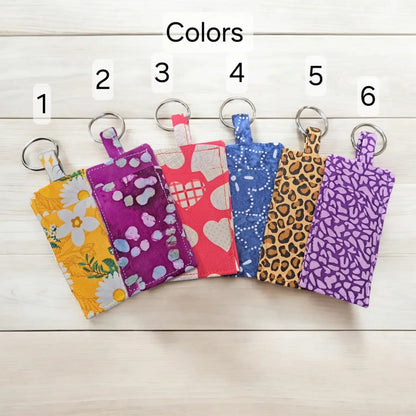 Nourishing Lip Balms/ Chapsticks + Keychain