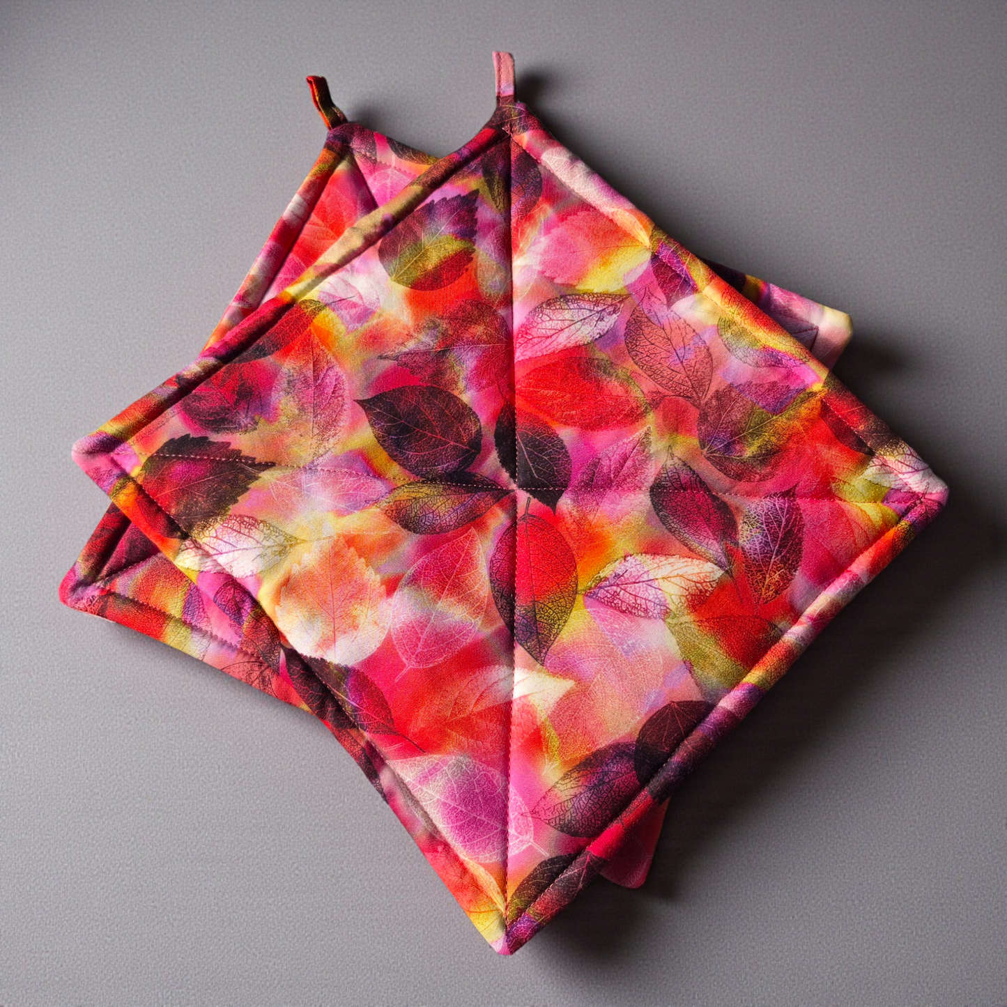 Fall Leaves - Pot Holders (Set of 2)