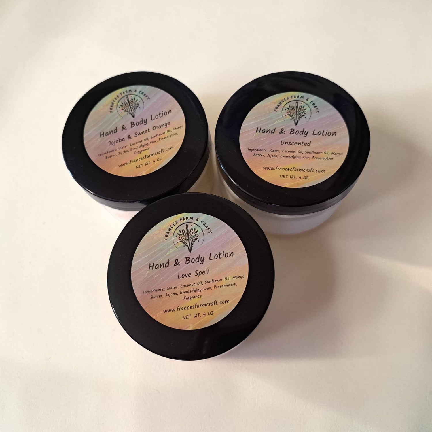 2 Hand &amp; Body Lotions Bundle - Different Scent Options