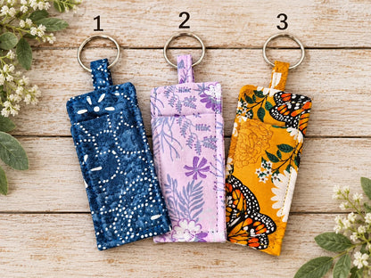 Nourishing Lip Balms/ Chapsticks + Keychain