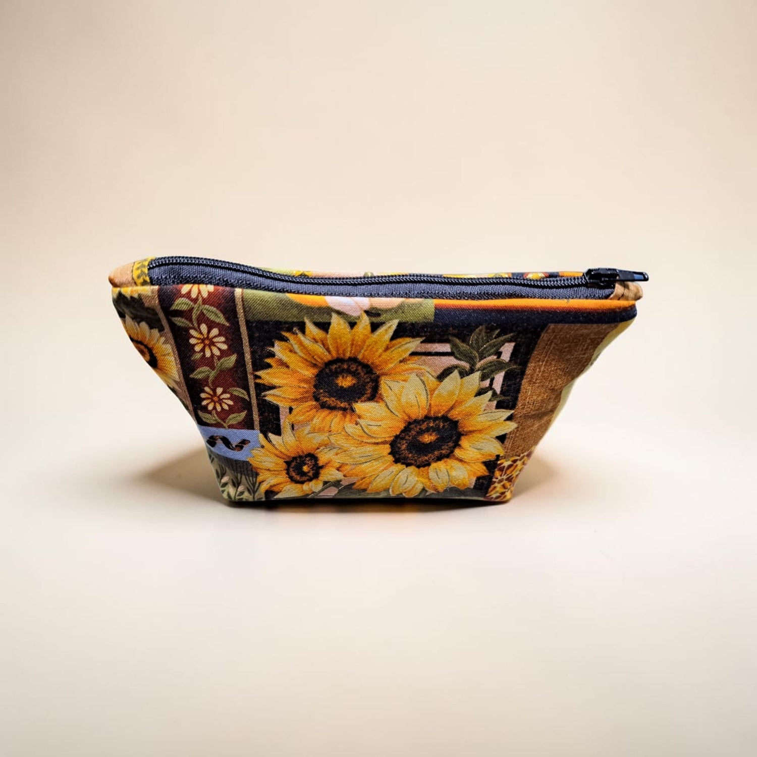 Sunflower Dream - Makeup Bag/ Cosmetic Pouch (Different Sizes)