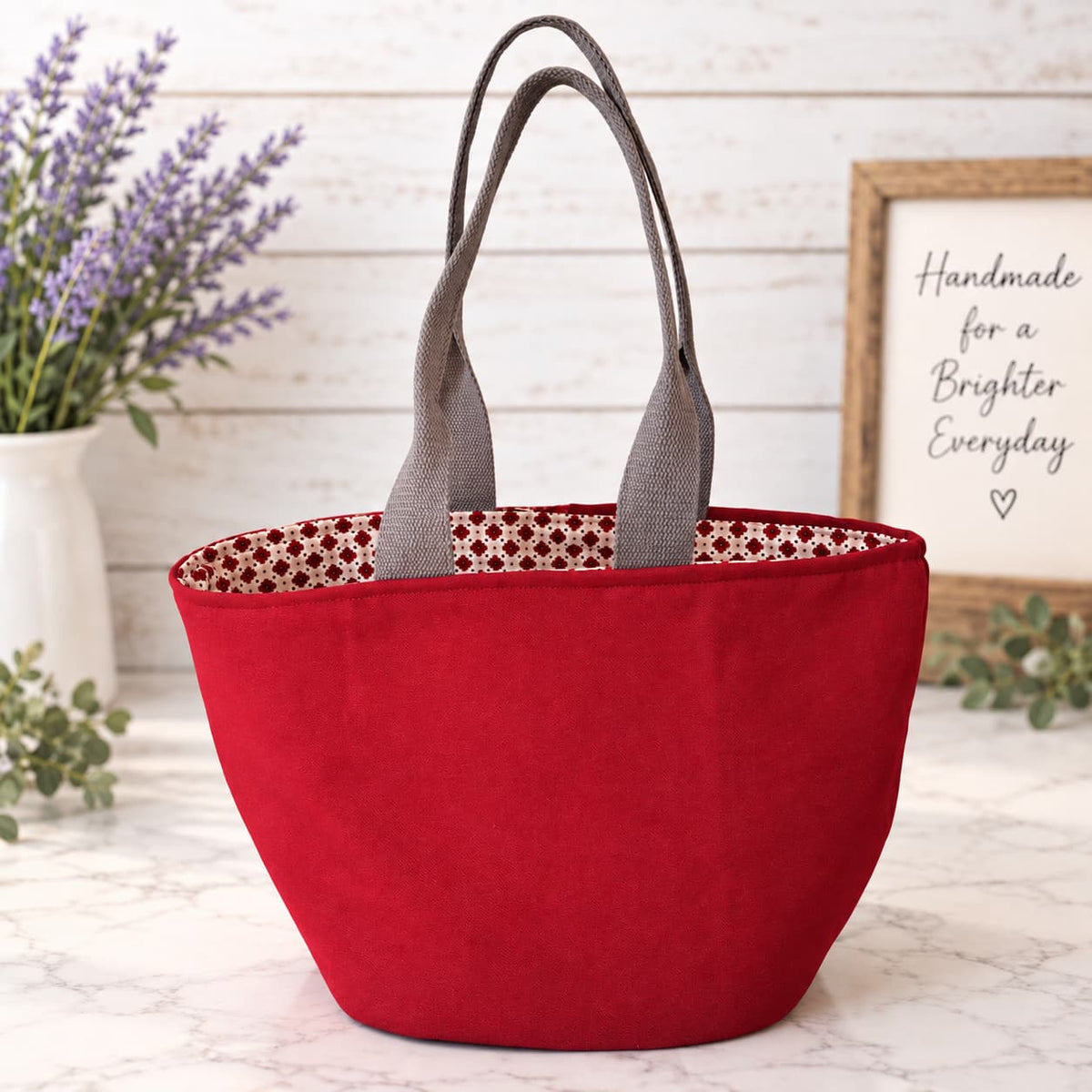 Red Sunflower - Tote Bag