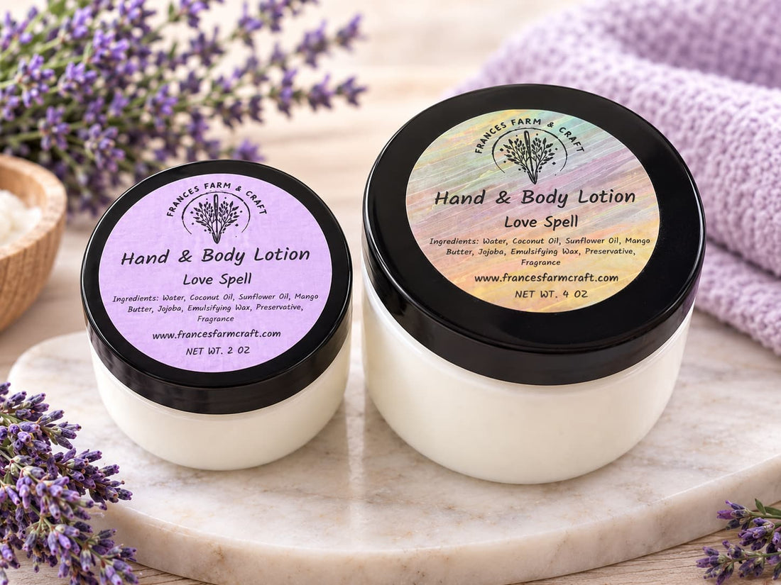 Hand &amp; Body Lotion - 2oz &amp; 4oz | 3 Scent Options