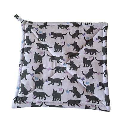 Cats &amp; Butterflies - Pot Holders (Set of 2)