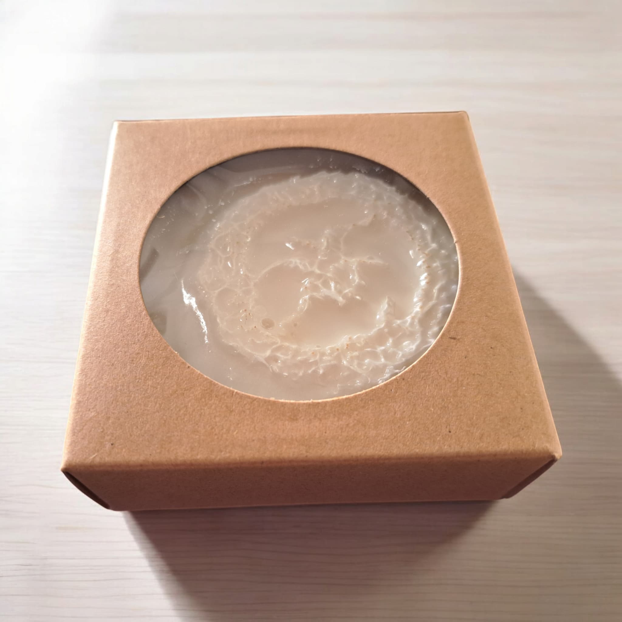 2 Goat Milk Loofah Soaps - Natural