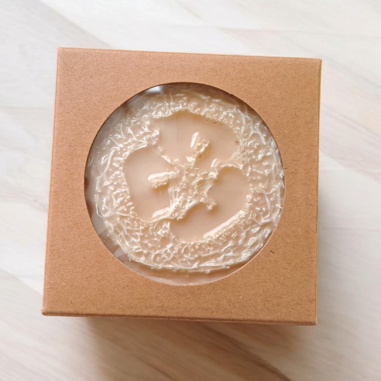 2 Goat Milk Loofah Soaps - Mango &amp; Coconut