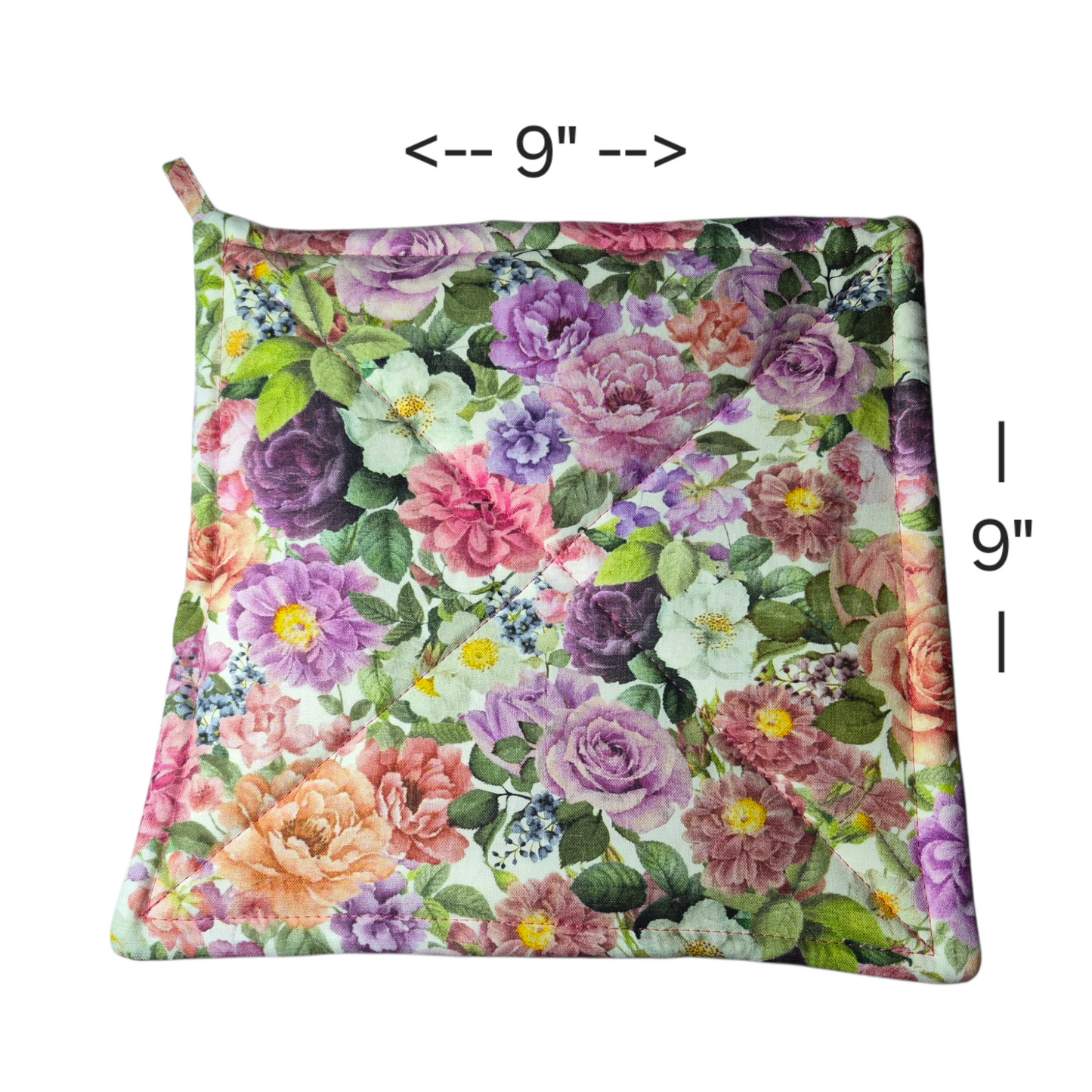 Rose Garden - Pot Holders (Set of 2)