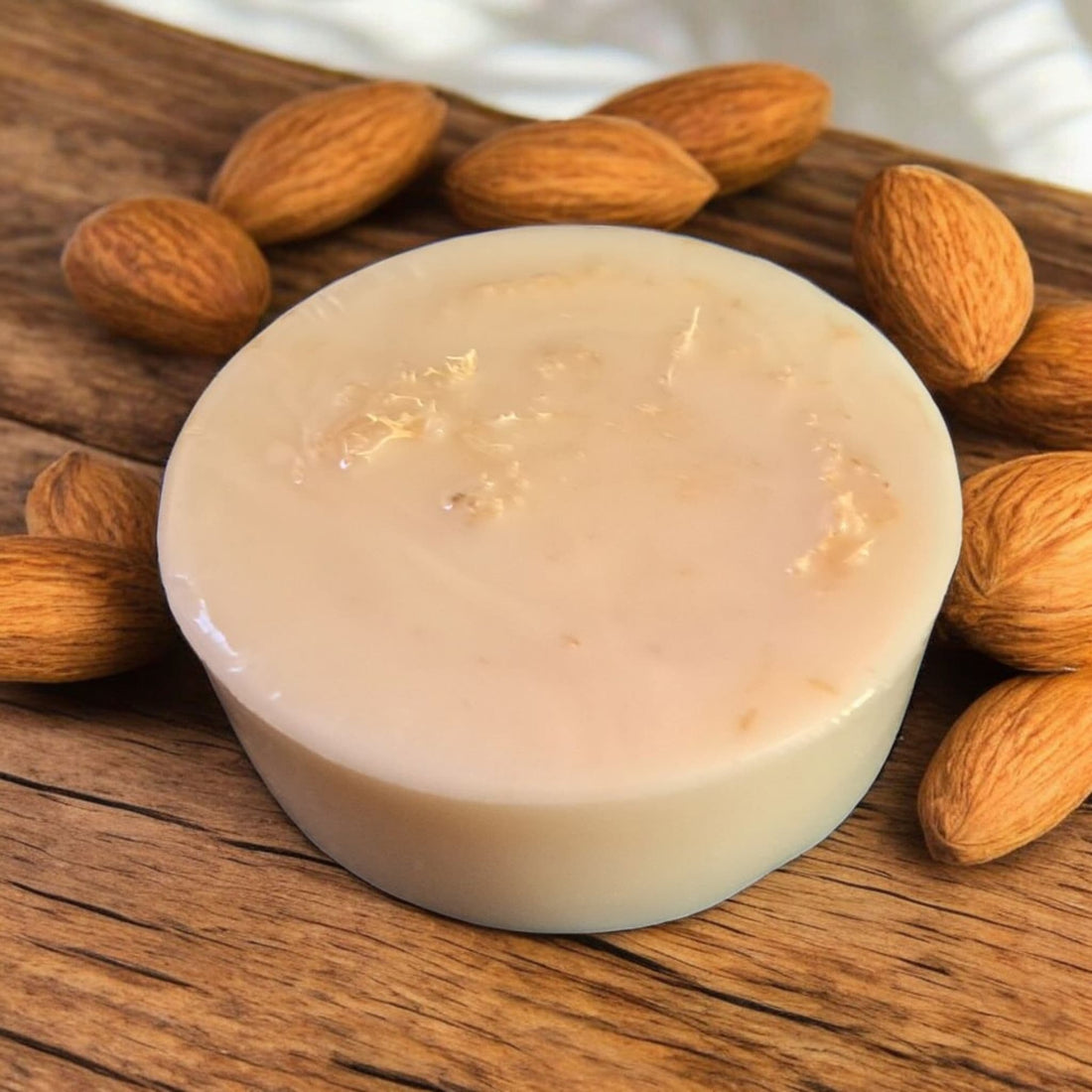 2 Goat Milk Loofah Soaps - Honey Almond